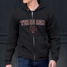 IYVM NCAA Texas A&M Aggies Full Zip Hoodie