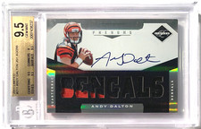 2011 Panini Limited Phenoms Andy Dalton RC RPA /299 BGS 9.5 w/10 Auto GEM MINT