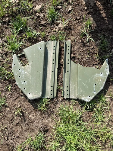 Armored Door A Pillar Reinforcement Brackets L/R HMMWV Humvee inner armor M1151