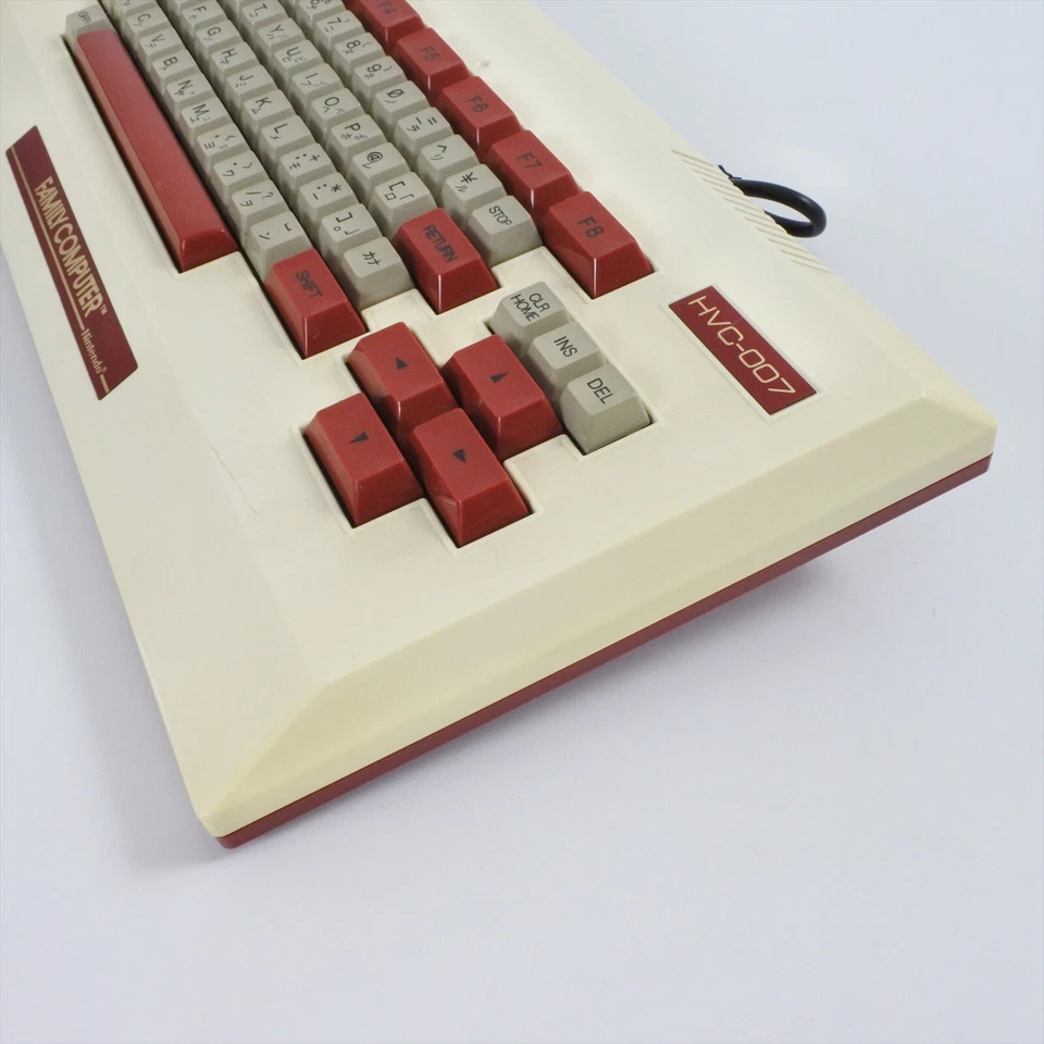 Famicom Family Basic Official Keyboard HVC-007 NINTENDO Tested JAPAN Ref 2401 - Image 3 of 4
