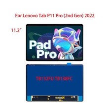 For Lenovo Tab P11 Pro 2nd Gen 2022 TB132FU TB138 LCD Display Screen Digitizer