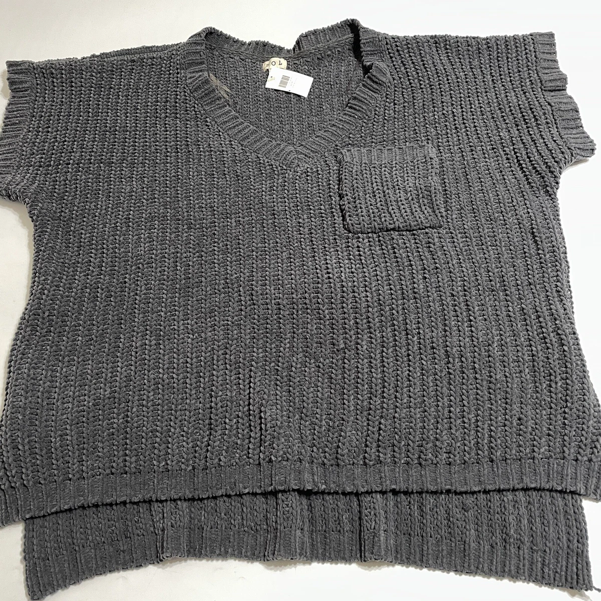 Chenille top sweater boutique