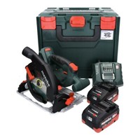 Metabo KS 18 LTX 57 Akku HandkreissäGe 18 V 165 Mm + 2X Akku 5,5 Ah + LadegeräT