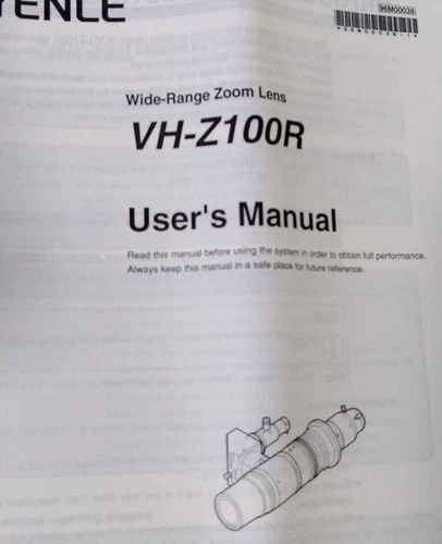 Keyence VH-Z100R wide range zoom lens - Picture 4 of 6