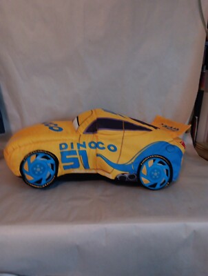 Reversible Cars Movie Plush Dinoco To  Rusteze