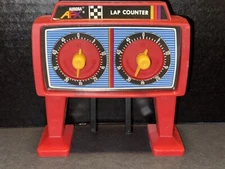 VTG - AURORA AFX MECHANICAL LAP COUNTER # 1493 Red/Blue HO SLOT CAR - NOS - Box