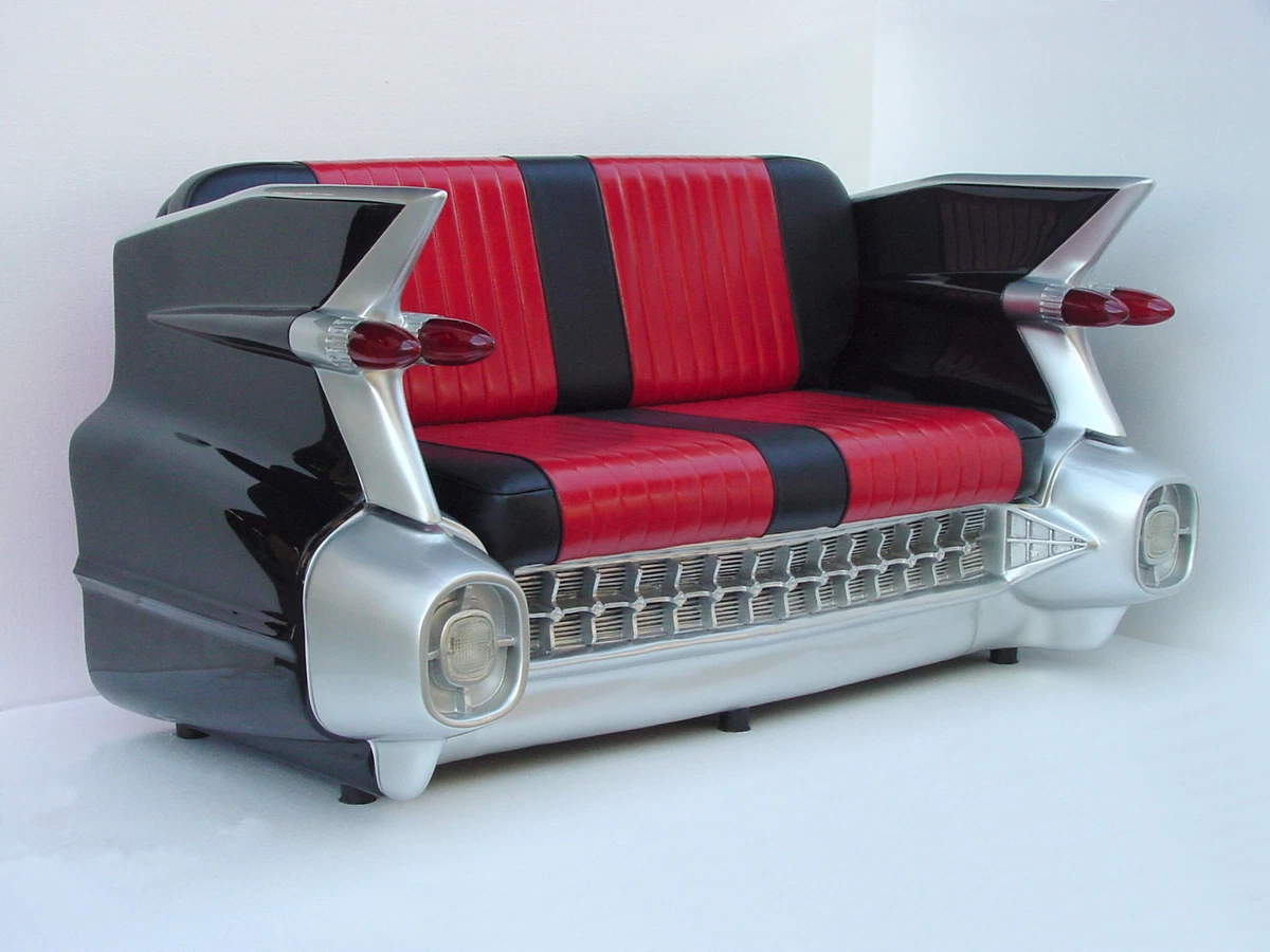Black Car Sofa 59 Cadillac Car Sofa Cadi Car Couch Car