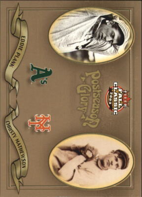 2003 Fleer Fall Classics Postseason Glory #4 E.Plank C.Mathewson /1500 - NM-MT