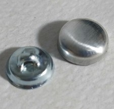 BOTTONI IN ALLUMINIO DA RIVESTIRE ANIMA BOMBE' GAMBO FILO EXTRA SARTORIA