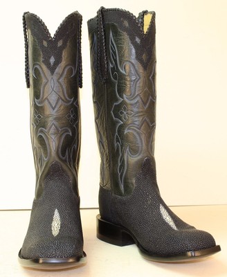blue stingray boots