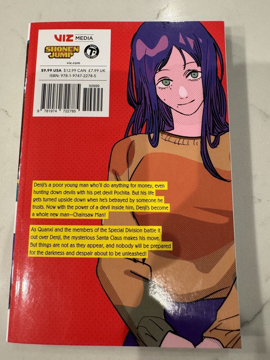 Chainsaw Man Vol 8 Brand New English Manga / Tatsuki Fujimoto