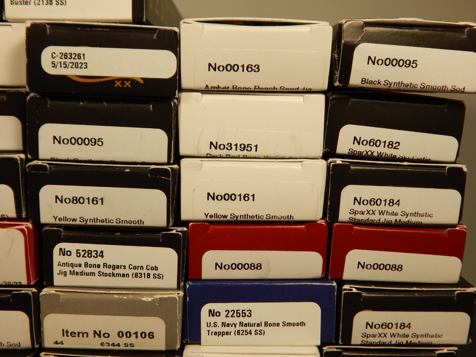 case knife lot new of 52 new please see pictures & numbers eBay