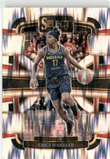 2023-24 Panini Select WNBA Silver Flash Erica Wheeler Indiana Fever #19 Parallel