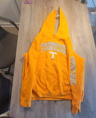 Tennessee Volunteers Hoodie Youth Xl Orange with Spellout Colosseum 