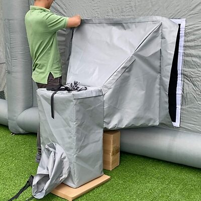 Sewinfla Inflatable Paint Booth Air Draft Device for Indoor Elephant Trunk
