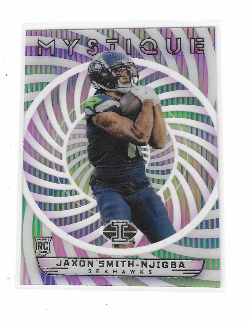 2023 Panini Illusions Football Jaxon Smith-Njigba Mystique Insert Rookie Card