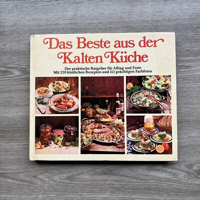 Das Beste aus der Kalten Küche -220 Rezepte -Kochbuch IN GERMAN
