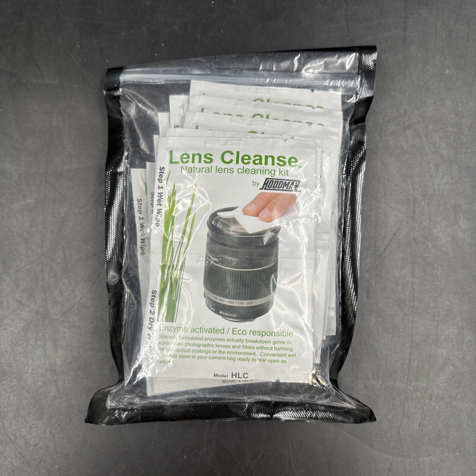 Hoodman Lens Cleanse Natural Cleaning Wipe Kit (12 Pack) for sale