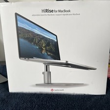 Image of Twelve South HiRise Adjustable Stand for MacBook, Silver