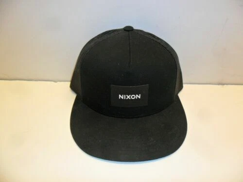 Sombreros negros de camionero Nixon para hombre