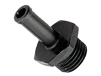 Extreme PSI 6AN Port to 7mm Hose Barb Adapter (Black) Aeromotive 15627 NEW