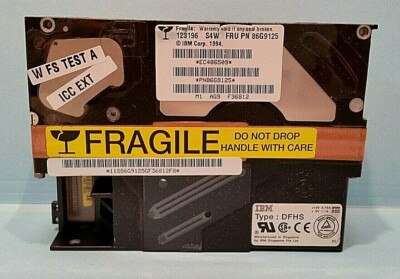 IBM ATA INTERNAL HARD DRIVE 86G9125 4GB 68-PIN SCSI 3.5'' TYPE DFHS 4BG 5400 RPM
