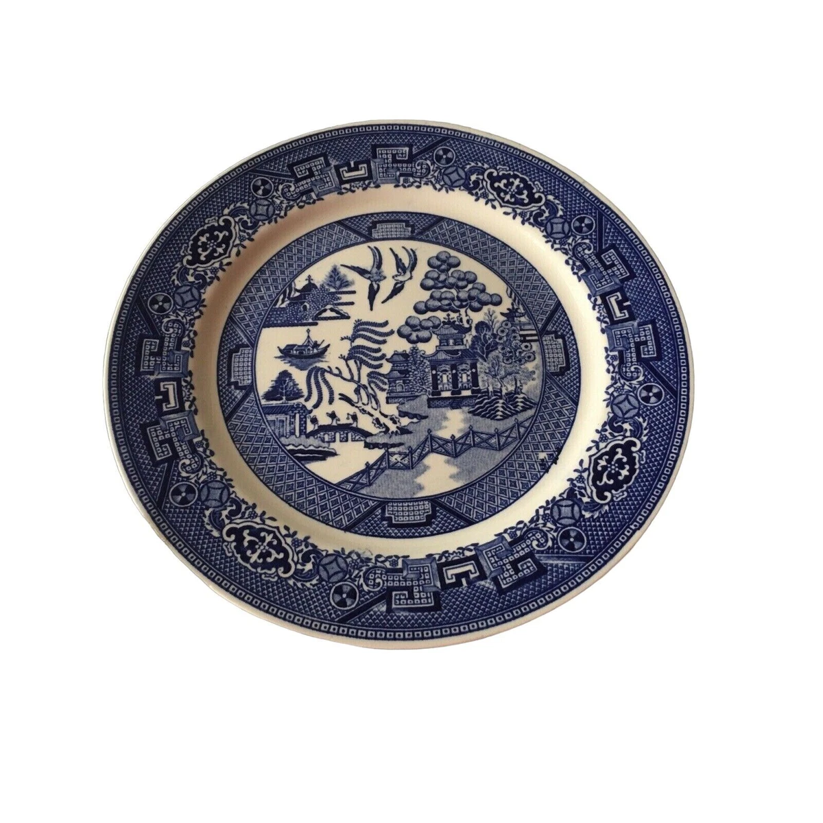Homer laughlin top blue willow