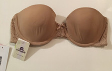 B.tempt'd by Wacoal Modern Method Strapless Beige 34B