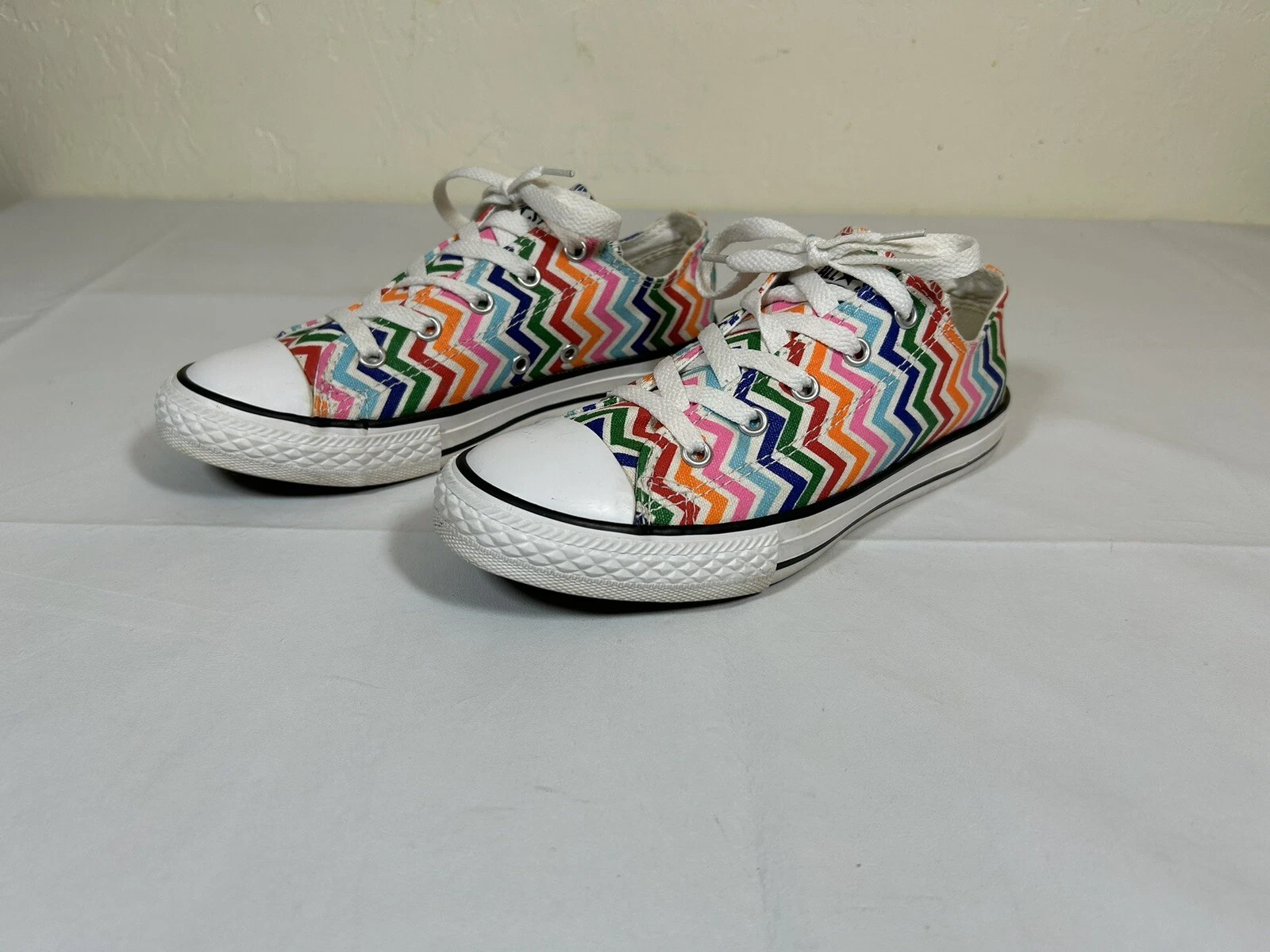 Sneakers Converse All Star Multicolore Modello Chevron Junior Taglia 3