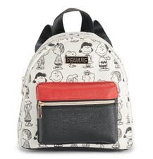 Peanuts Characters Mini Backpack-nwt