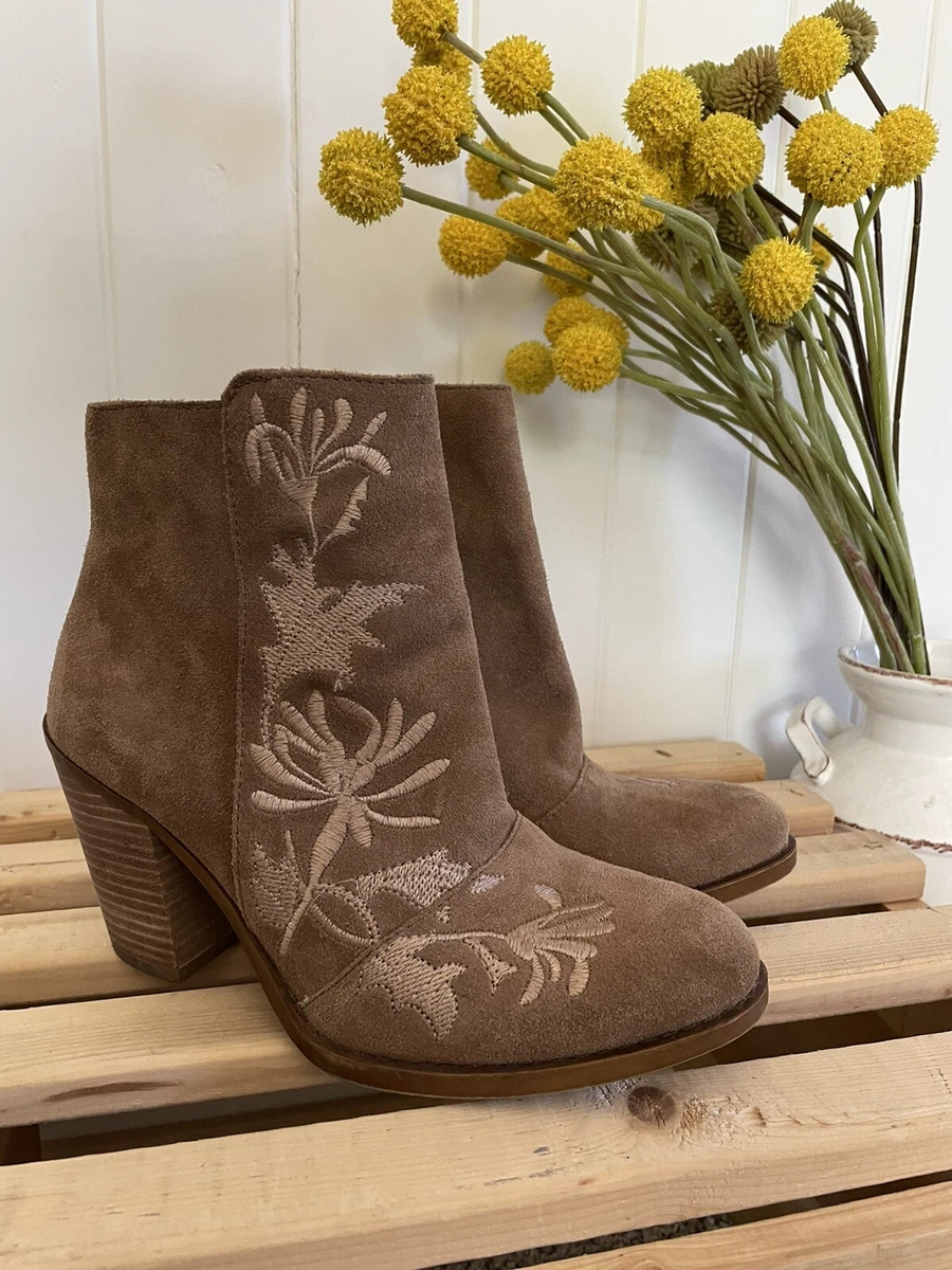 Lucky suede best sale booties