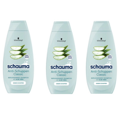 Schauma Schwarzkopf Anti-Schuppen Classic Schampoo Aloe Vera Unisex 400ml |  eBay.de