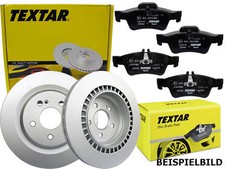 TEXTAR BREMSSCHEIBEN Ø307mm+ BELÄGE HINTERACHSE BREMSE KOMPLETT 92181603+2424001