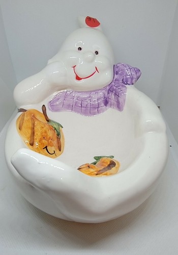 Ghost Candy Dish. Halloween. Candy. Ceramic. - Picture 3 of 5