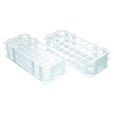 20mm Plastic Test Tube Rack, White, Karter Scientific (Pack of 6)