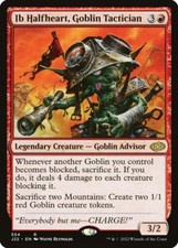 Ib Halfheart, Goblin Tactician: MtG Magic the Gathering Jumpstart 2022 Rare