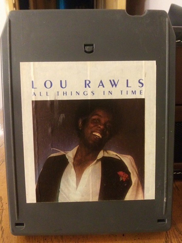 Lou Rawls " All Things In Time":8 track tape REBUILT