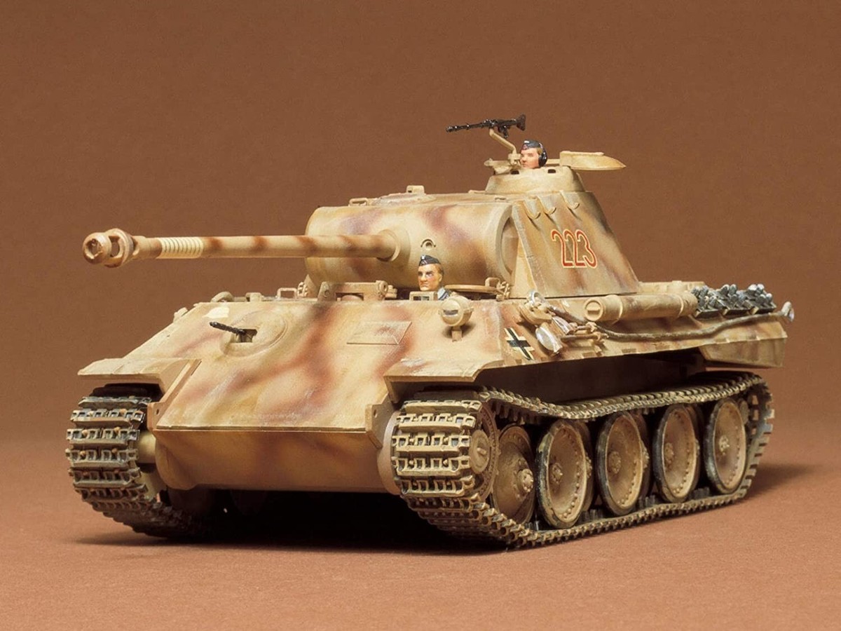 その他 TAMIYA 1/25 Panzer Kampfwagen V Panther Panzer Kampfwagen V Panther, Tamiya DTW112 (197x)