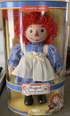 raggedy ann porcelain keepsake doll