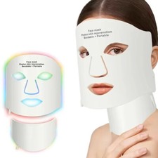 Masque de luminothérapie photothérapie LED visage et cou Solvital