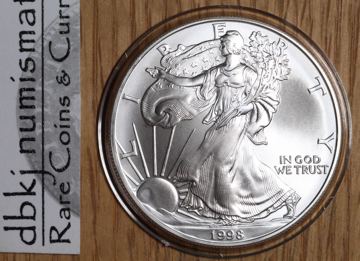American Eagle 1998 Silver Bullion Coins for sale | eBay
