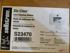 Sellstrom Sta-Clear Lens Cleaning Station Kit S23470 #D2