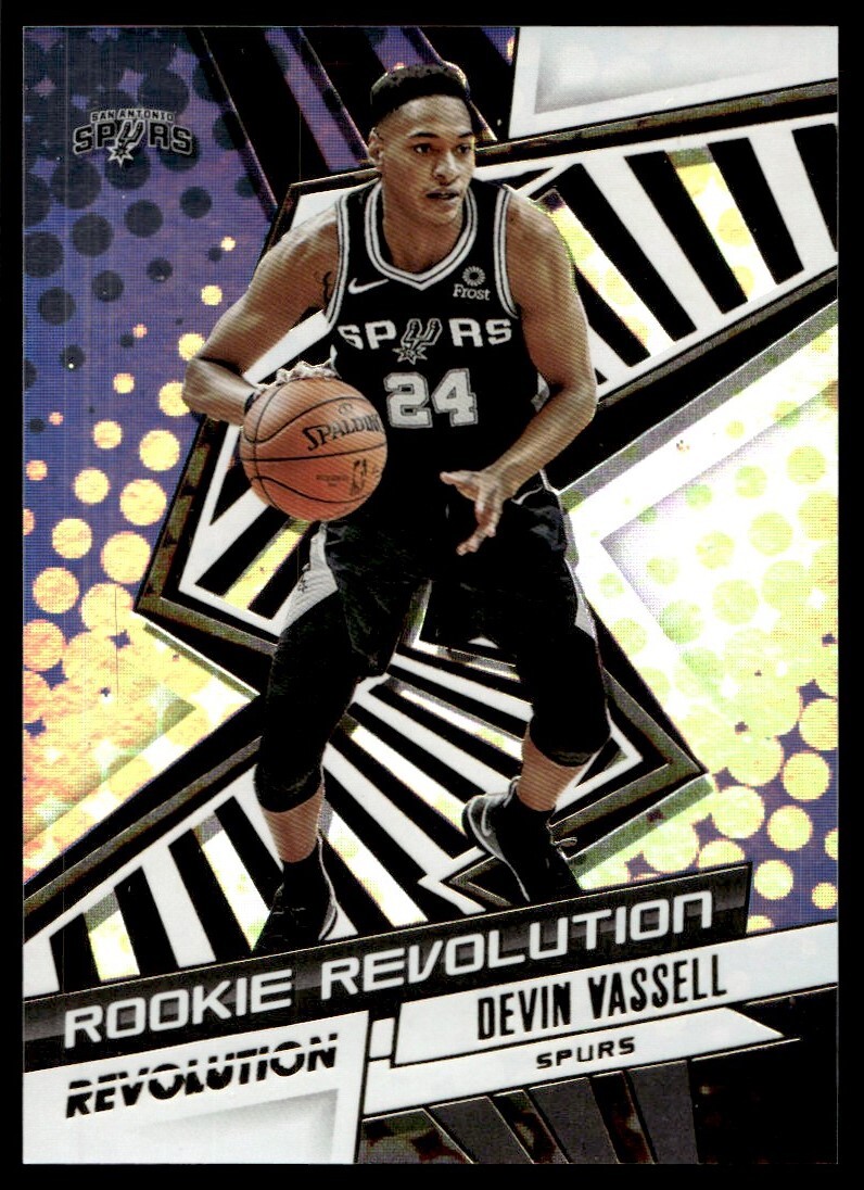 2020-21 Panini Revolution Rookie Devin Vassell G8 San Antonio Spurs #12