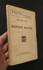 TIBALDI CHIESA ERNEST BLOCH PARAVIA 1933