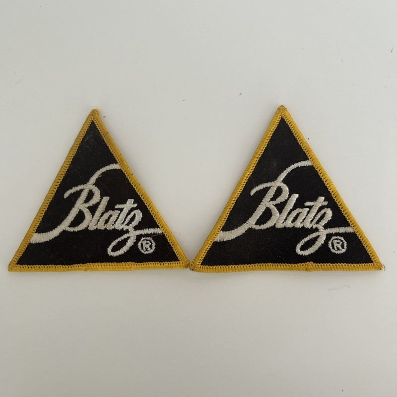 VINTAGE BLATZ BEER PATCHES  2 ~ 3.5'' X 3.5'' X 3.5'' Never Used