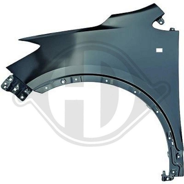 1X KotflüGel Diederichs 1835007 FüR Opel Vorne Links-image
