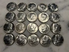 20 Kennedy 1967 Half Dollars 40% Silver Very Good Condition # 26