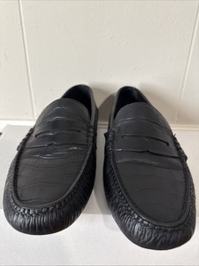 New Cole Haan Black Crocodile Embossed Loafers 8.5 Cole Haan Thelle Croc Embossed Loafer (Women) | Nordstrom main image 3