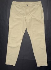 Lululemon ABC Slim Fit Trouser Pants Men  s 34x29 Khaki Beige LM5AQYS