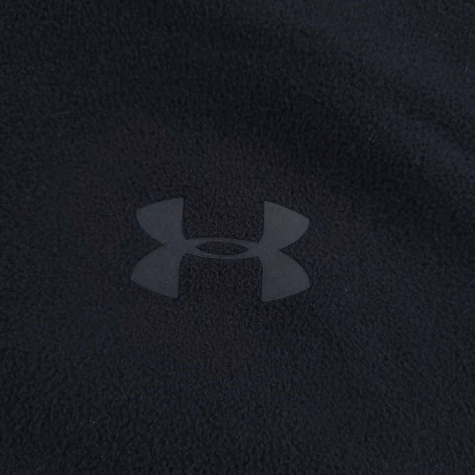 Pullover polar infrarrojo Under Armour para hombre 3XL negro ColdGear cuarto cremallera simulado Foto 3 de 4